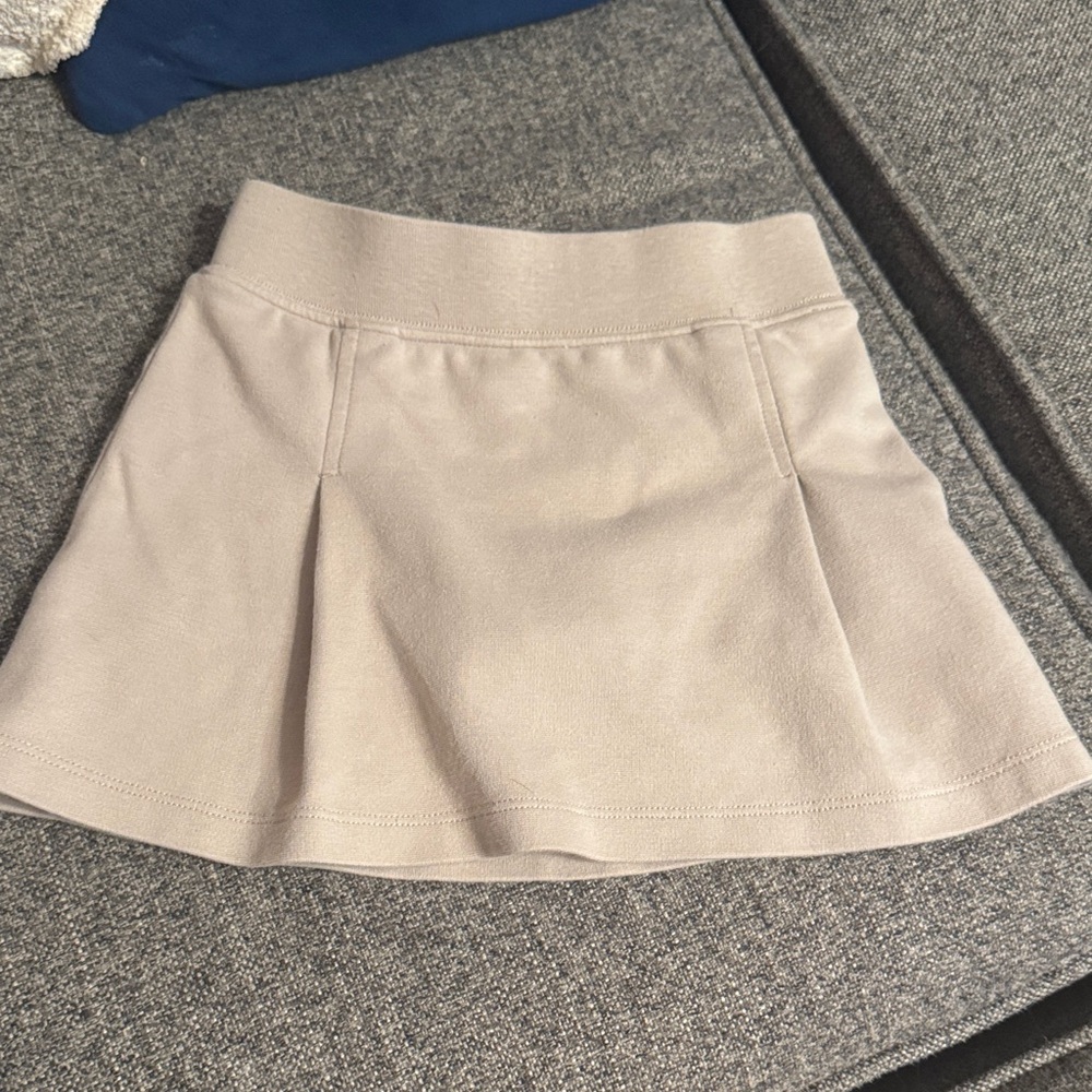Khaki uniform skirt